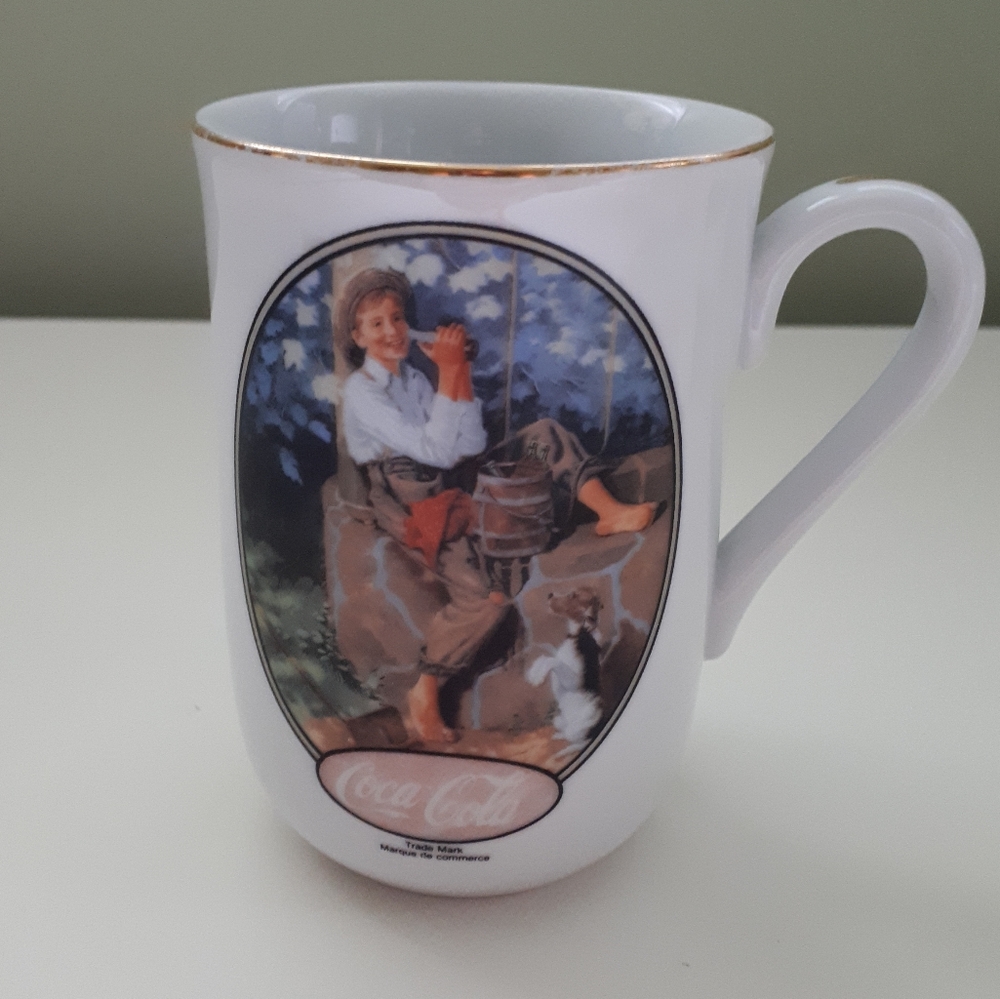 Vintage Coca-Cola mug